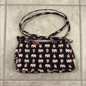 Vera Bradley Pink Elephant Crossbody Bag